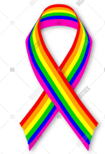 LGBT+ ribbon logo
